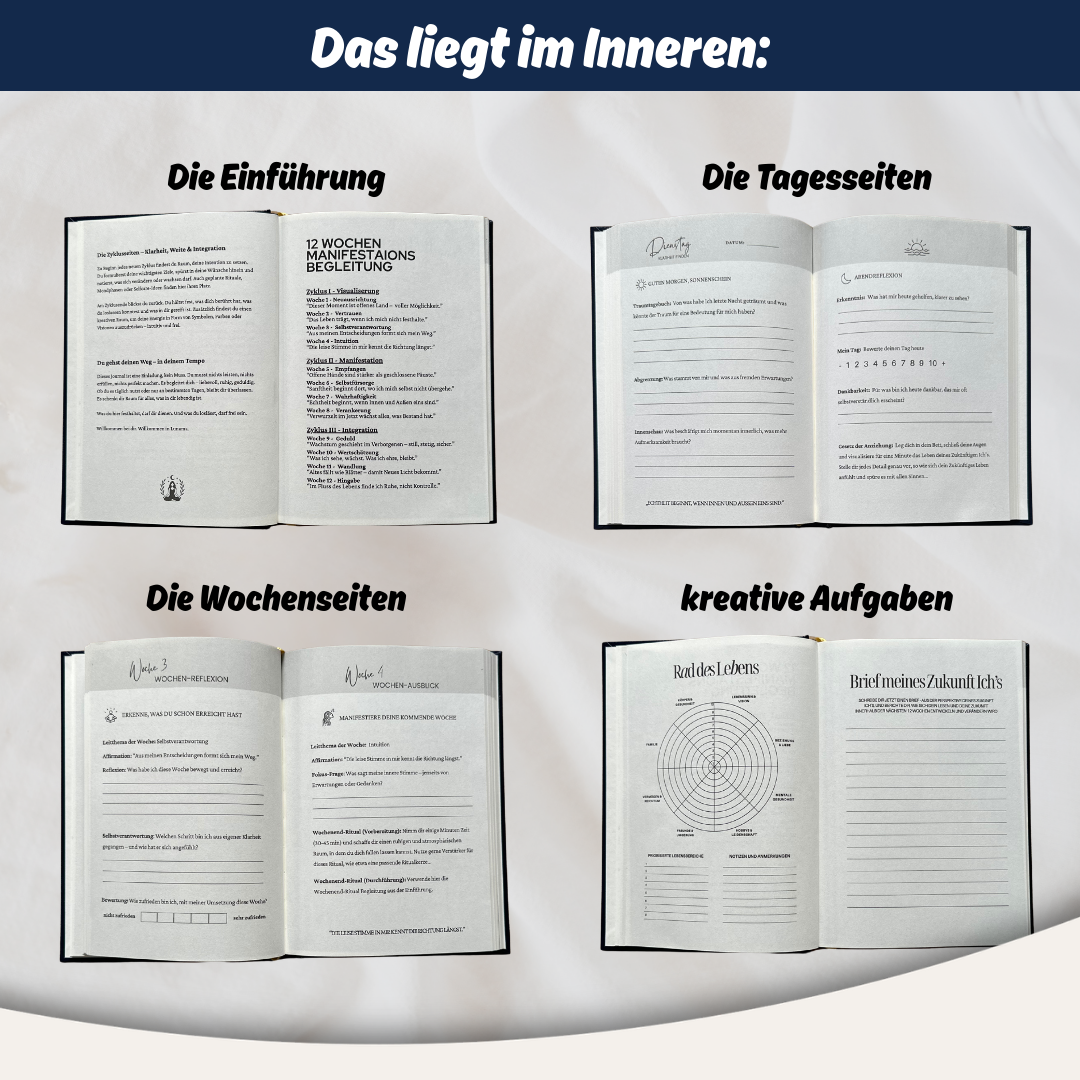 Manifestations-Journal - in 90 Tagen zum Traumleben
