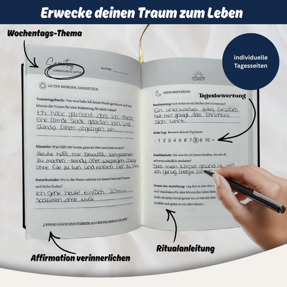 Manifestations-Journal - in 90 Tagen zum Traumleben